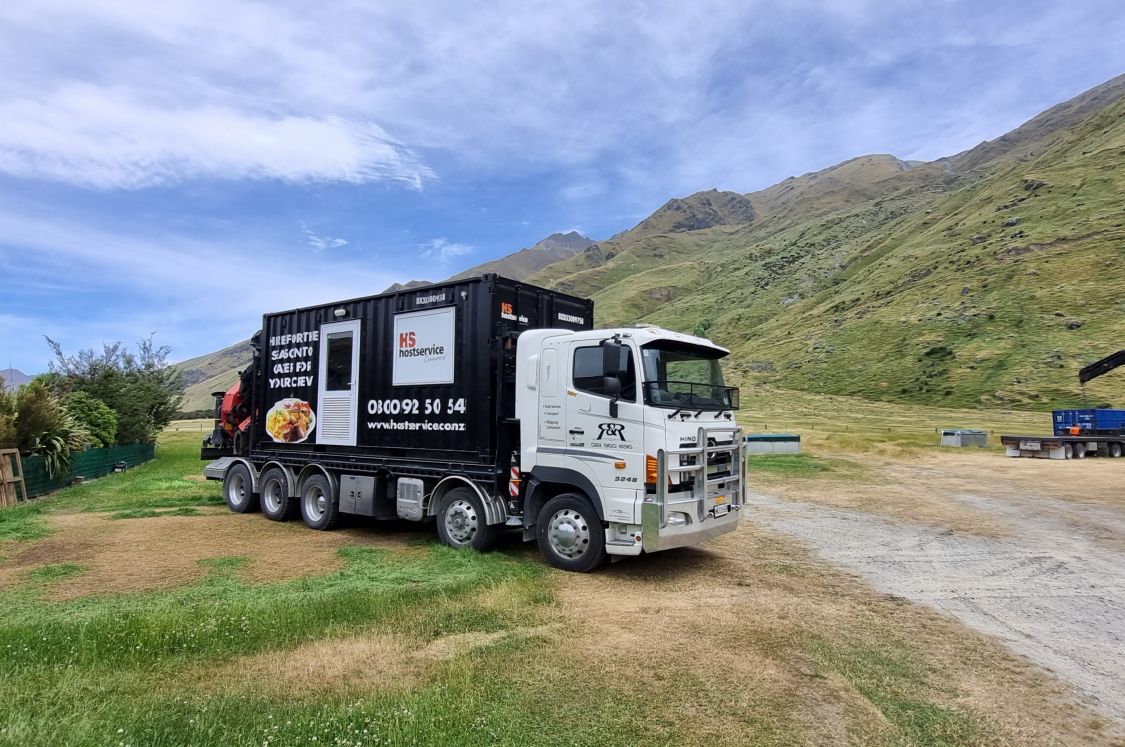 Set Piece Catering for a Film Crew